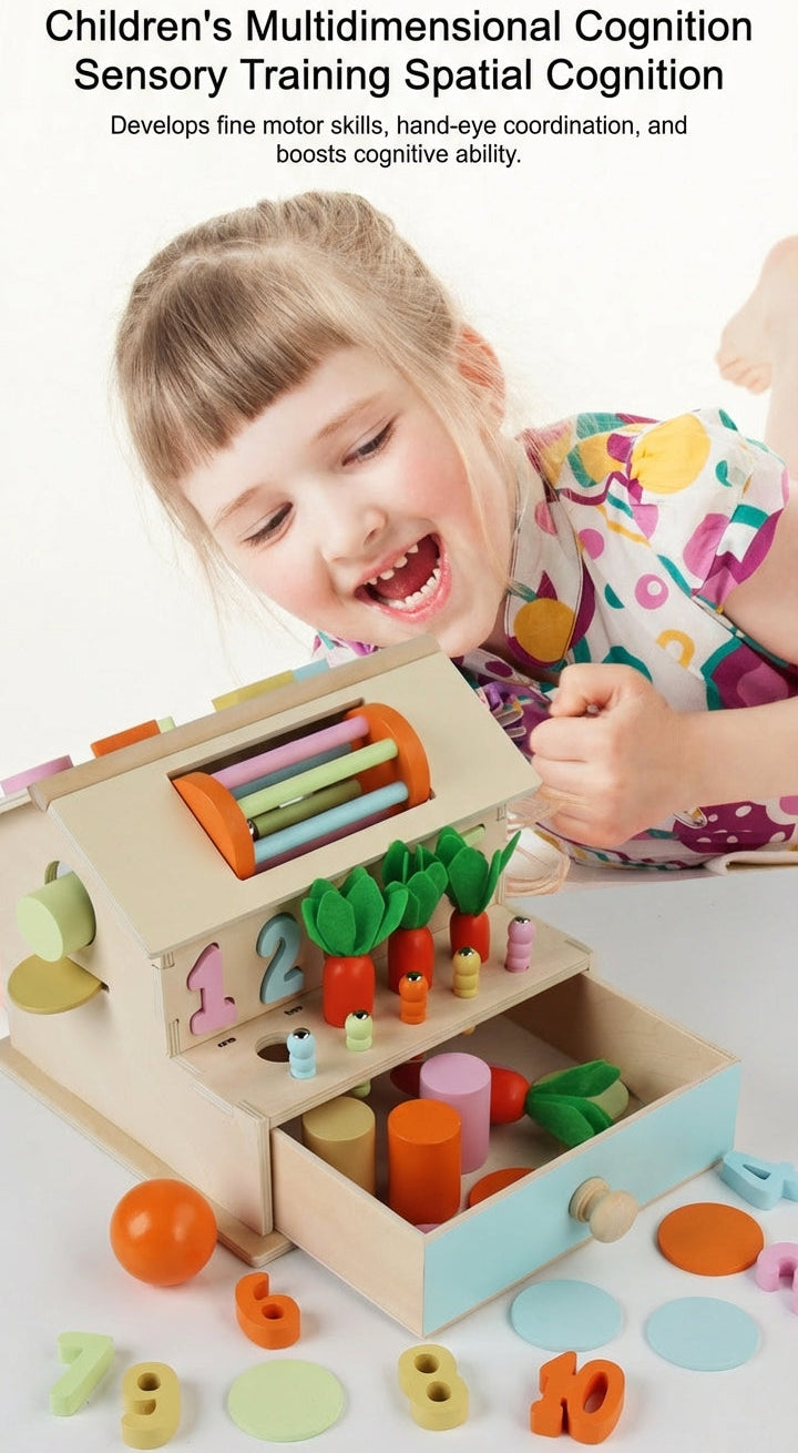 Wooden Montessori Early Education Learning Toy for Kids