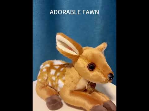 Adorable Realistic Sika Deer Plush Toy