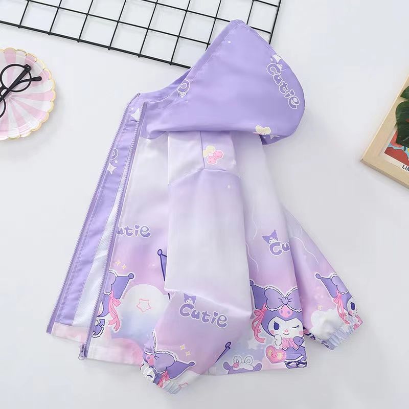 Girls’ Ombre Kuromi Hooded Jacket