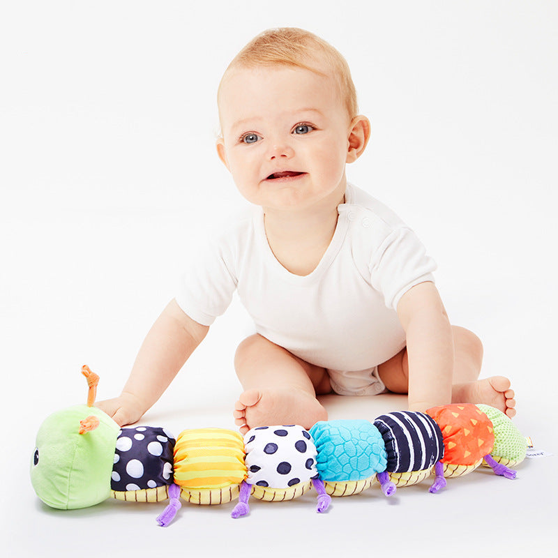 Baby Soft Plush Caterpillar Sensory Comfort Toy