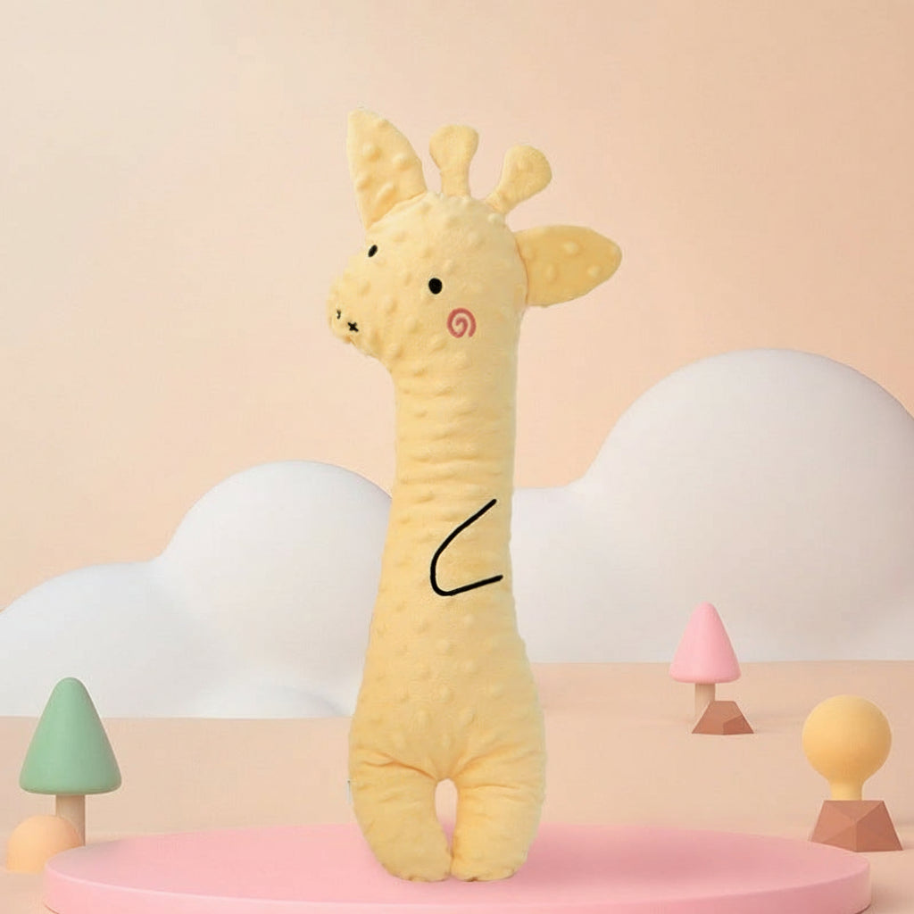 Baby Safe Teething Plush Doll with Textured Dots