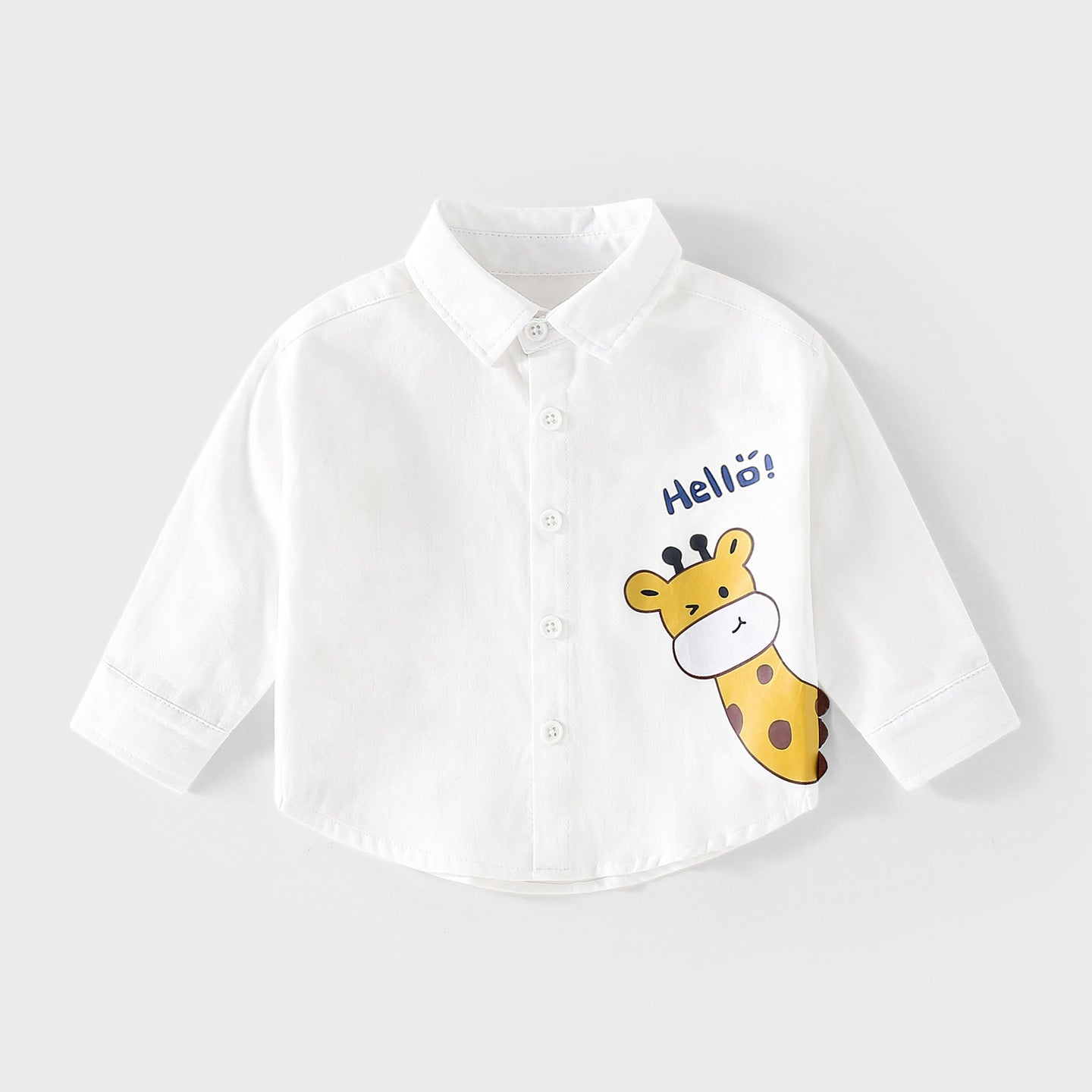 Baby Pure Cotton Cute Cartoon Shirt