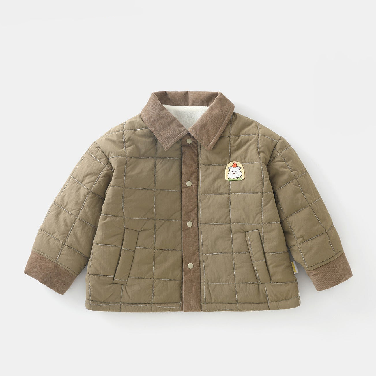 Stylische, wattierte Baumwolljacke für Jungen – Frühling/Herbst