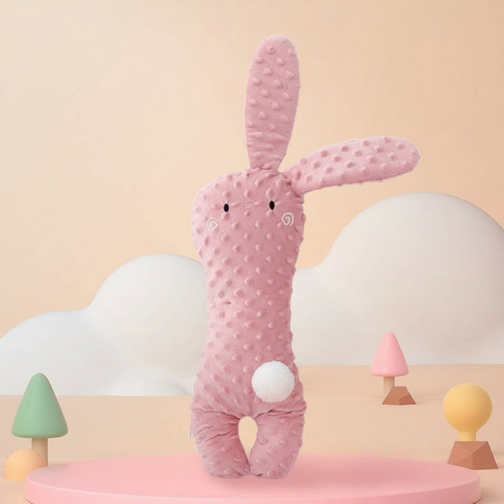 Baby Safe Teething Plush Doll with Textured Dots