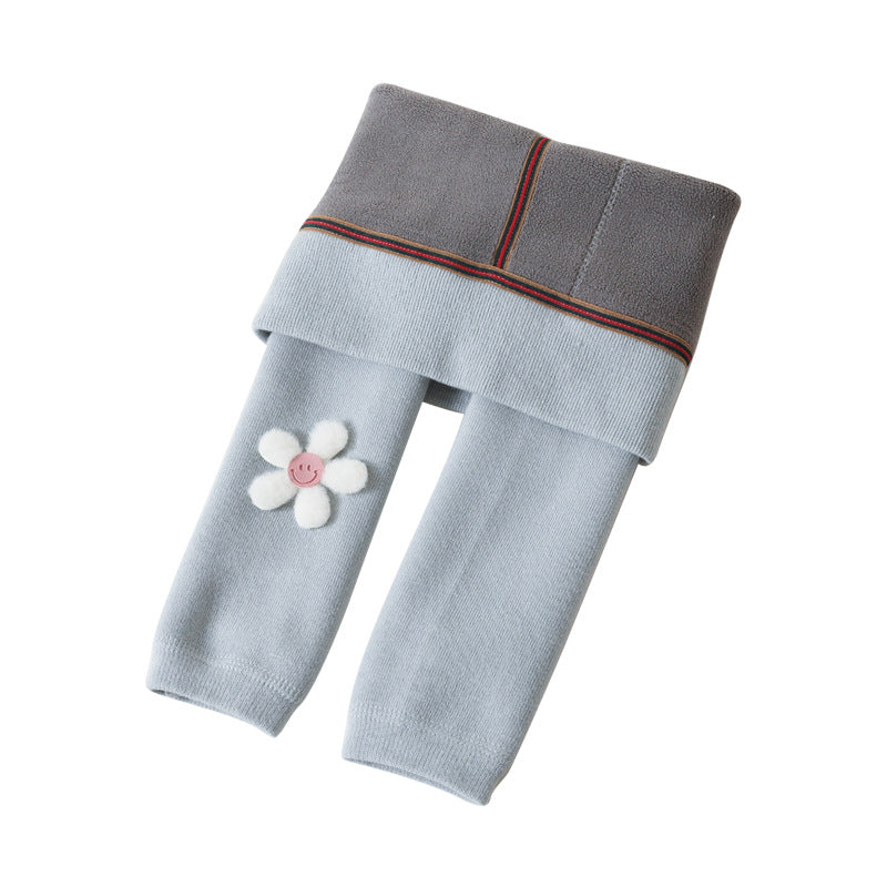 Baby Girls Fleece Lined Thick Tights