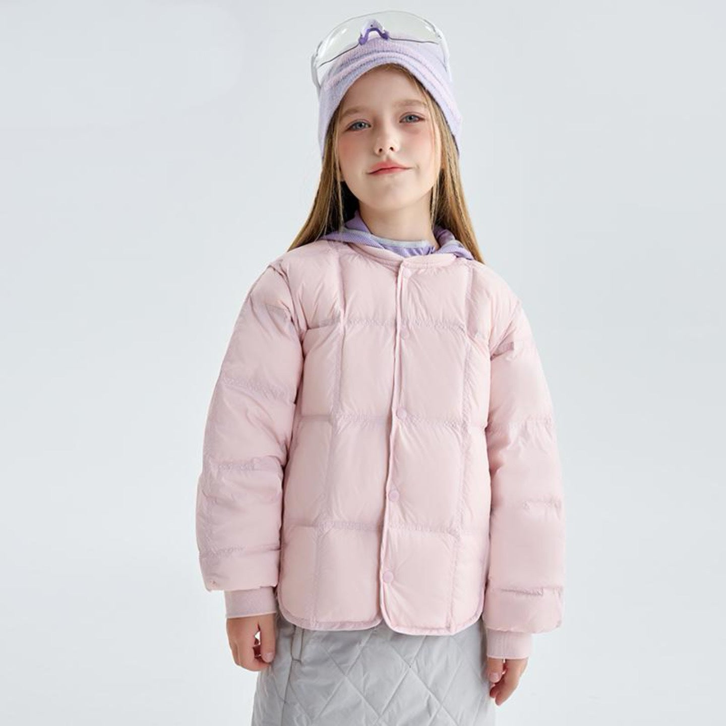 Kinder-Schuluniform-Futter, lässige, leichte Daunenjacke
