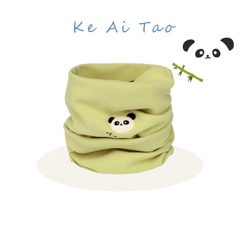 Kinder-Fleece-Pullover, warmer Halsschal