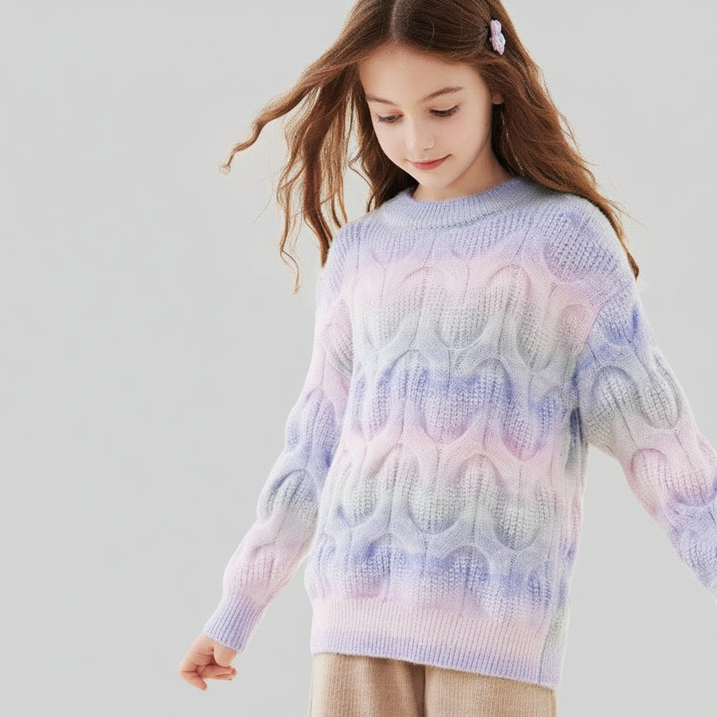 Girls Thick Warm Fashion Sweater