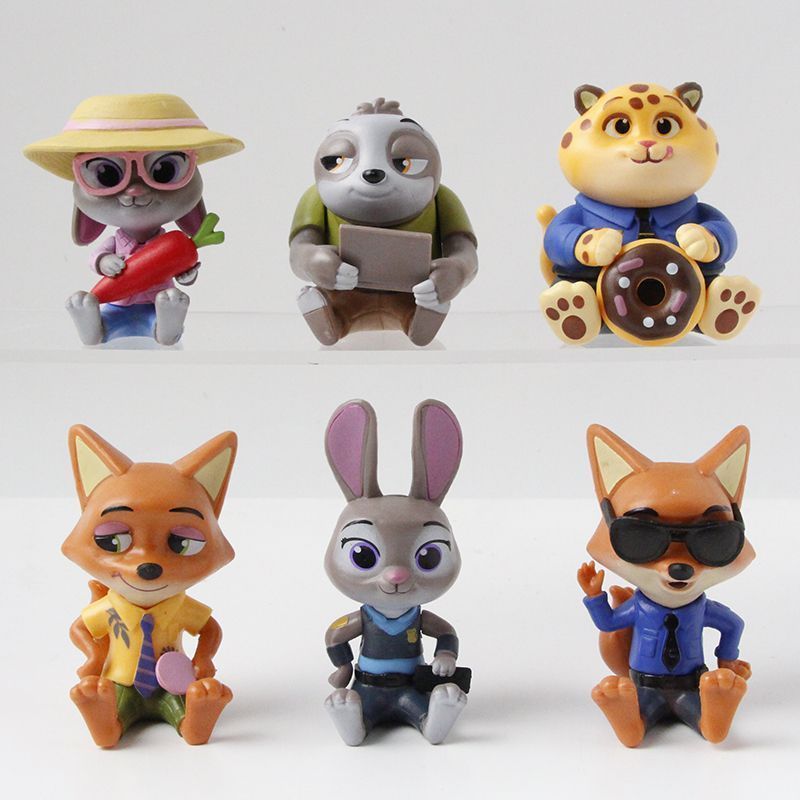 Zootopia-Actionfigur für Kinder – Überraschungsbox-Schreibtischdekoration