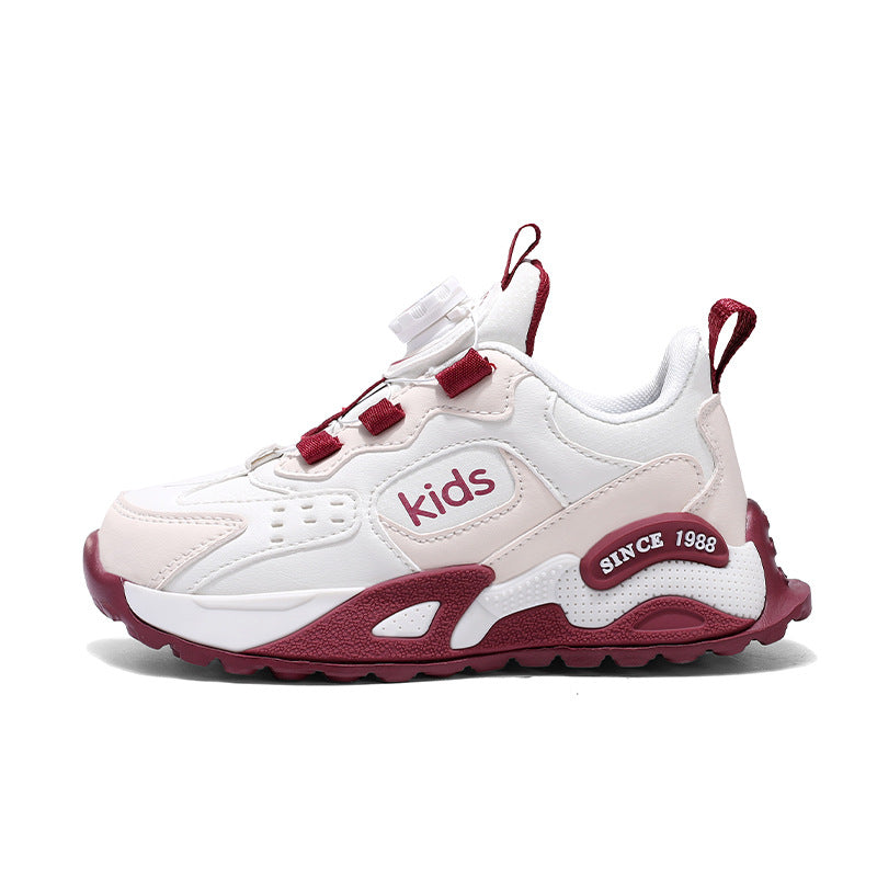 Girls Waterproof Casual Sneakers - All-Weather Athletic Sports Shoes