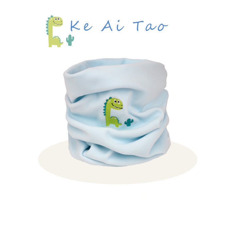 Kinder-Fleece-Pullover, warmer Halsschal