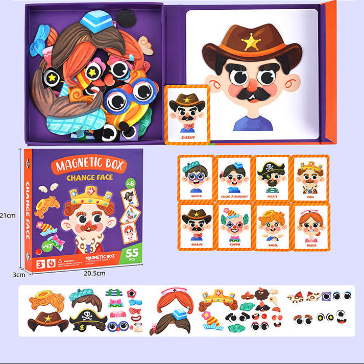 Magnetisches Anziehpuzzle für Kinder