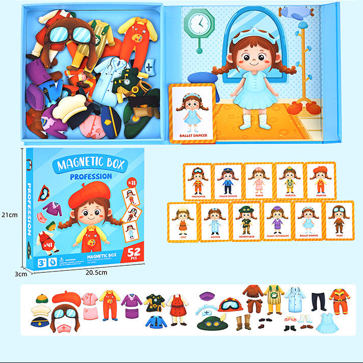 Magnetisches Anziehpuzzle für Kinder