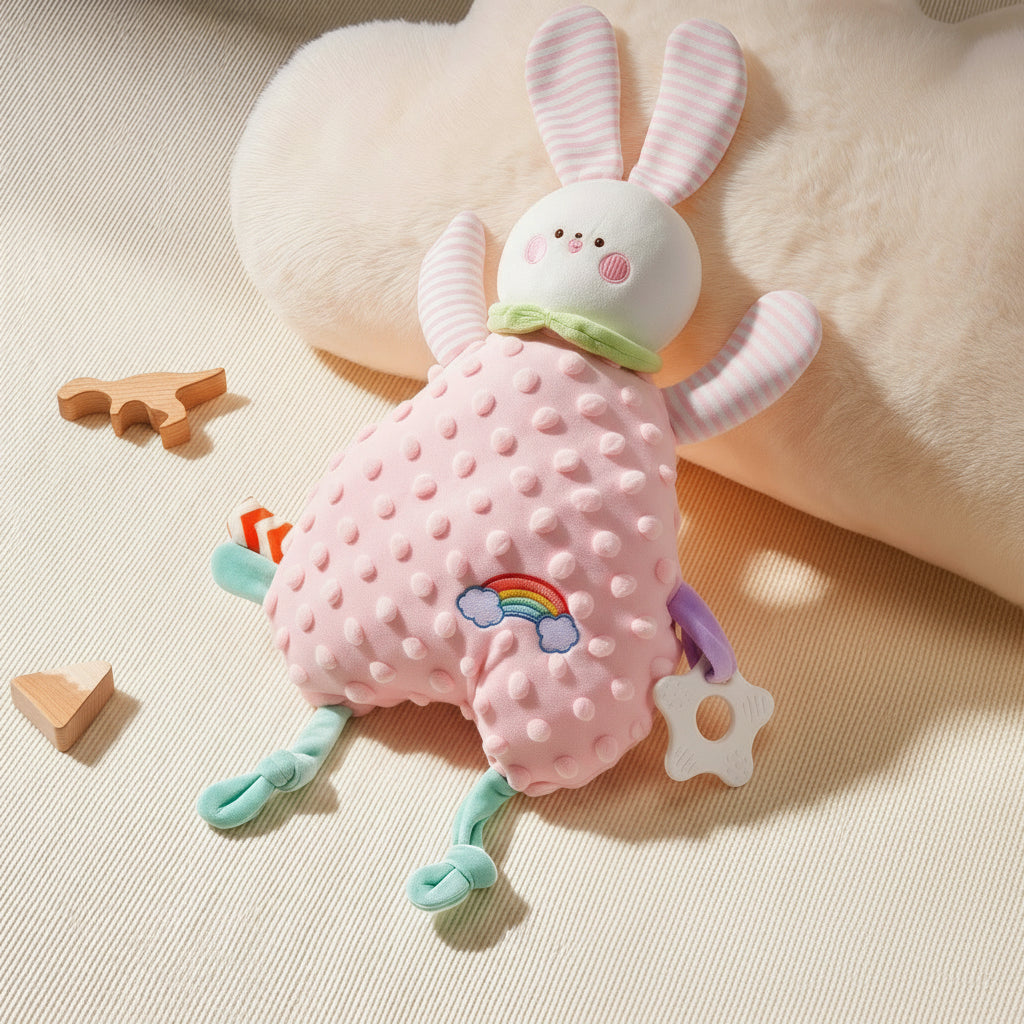 Baby Security Blanket Cute Bunny